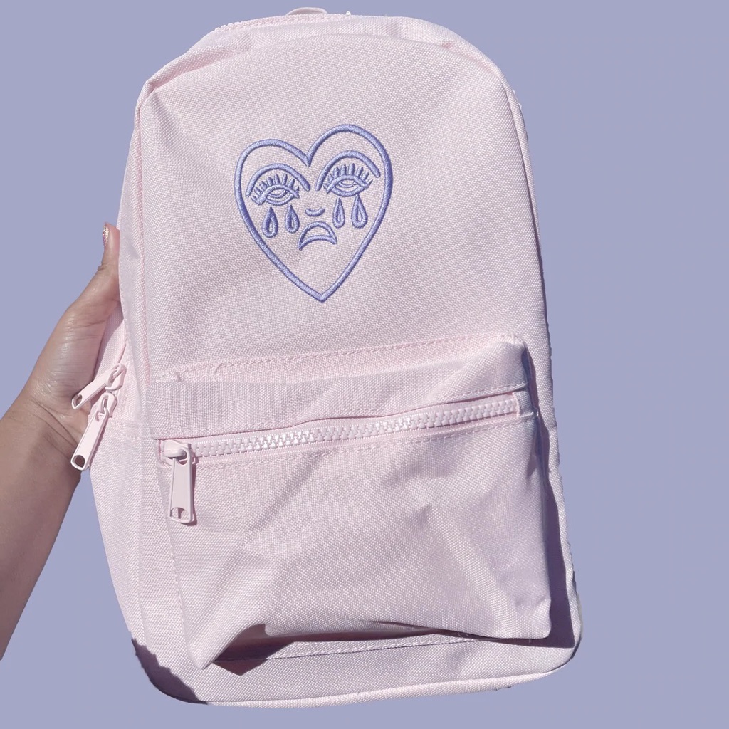 Crying Heart Mini Backpack